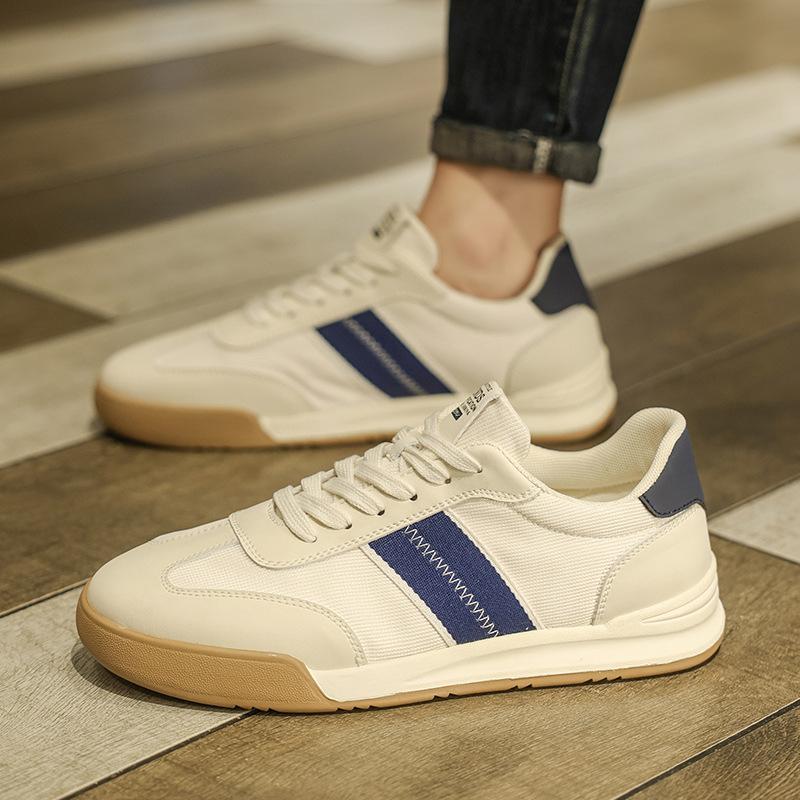 Men's Shoes Fashion Breathable White Shoes Men's Sports and Leisure Shoes Board Shoes Men's Trend Versatile