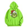 Women's Fashion Christmas Printed Casual Hooded Sweatshirt With Pockets