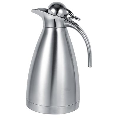 Stainless Steel Coffee Tea Pot Double Wall Vacuum Insulated Thermo Jug Hot Water Bottle