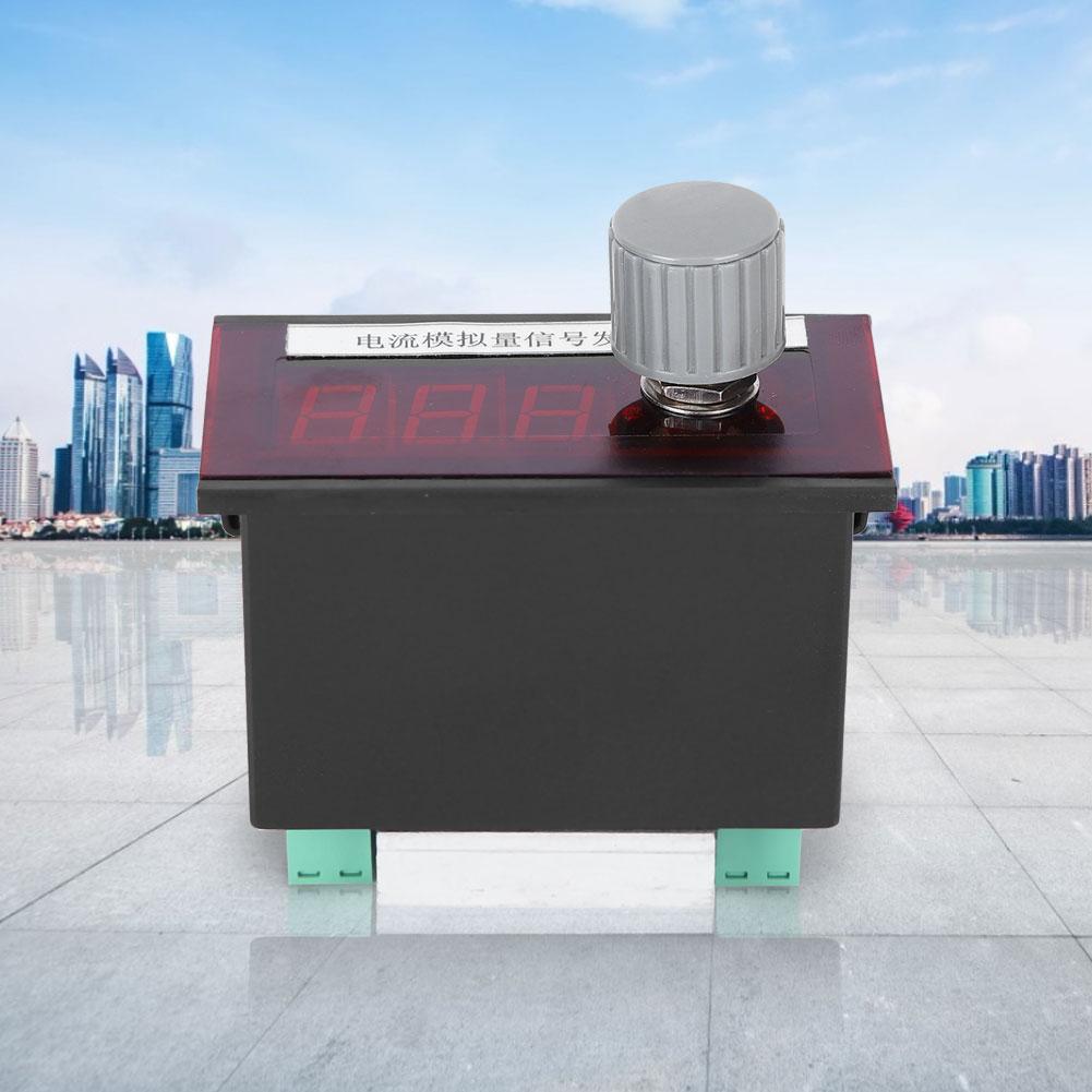 Digital Display Current Generator CS4100MA MultiTurn Potentiometer Adjustment with Large Knob