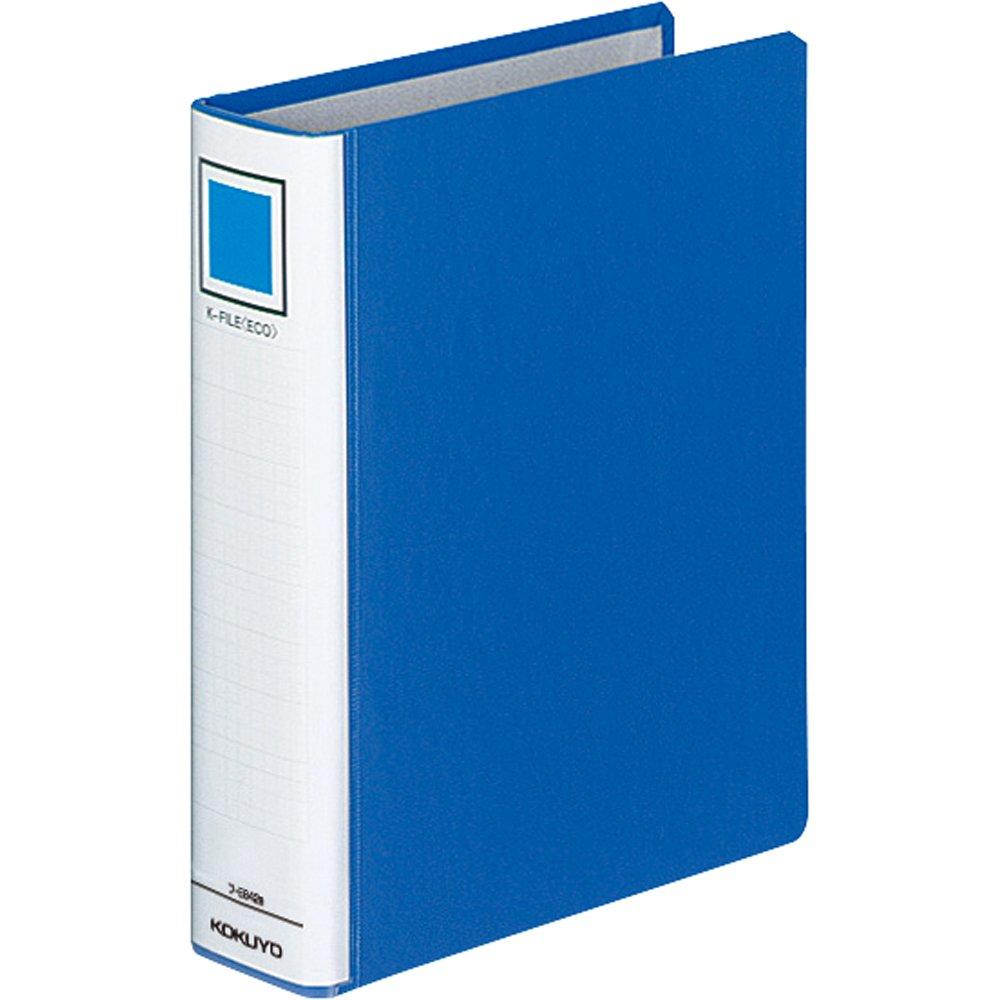 KOKUYO Pipe K A5 400 File, File, Vertical, Blue, 40mm, Sheets, 2-Hole, F-E842B синий