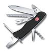 VICTORINOX Outrider Swiss Army with 14 Knife Knife, Black, Outdoor, Fishing, Knife, Multifunctional, Camping, Saw, Functions, Swiss-made Multi-tool,