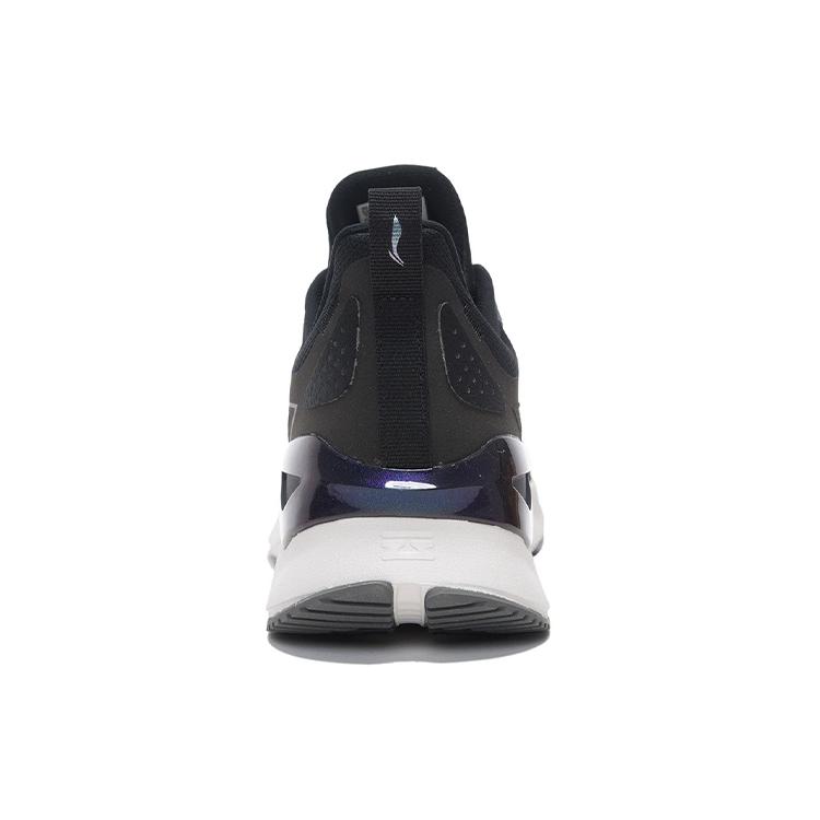 new LiNing YueYing Element Slip Resistant, Abrasion Resistant, Breathable Low Top LINING Cloud Running Shoes Men's Black