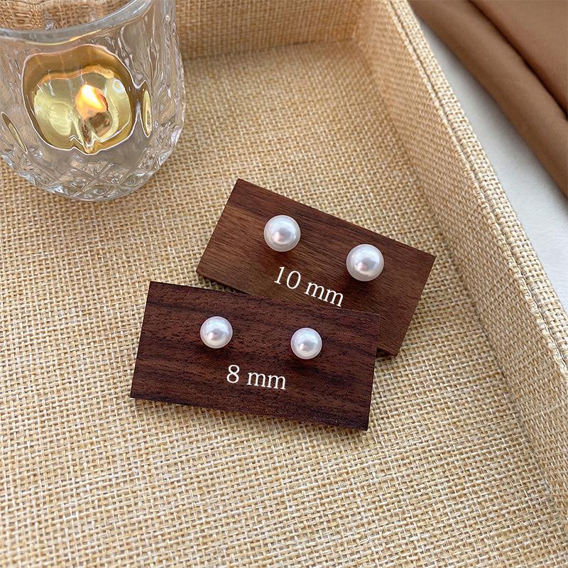 Premium pearl stud earrings design sense earrings temperament celebrity accessories trendy earrings explosion