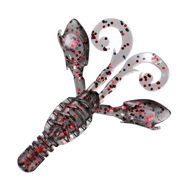 SMITH LTD Grouper Bug 3.5 Копченый Красный Хлопья 03 3.5inch