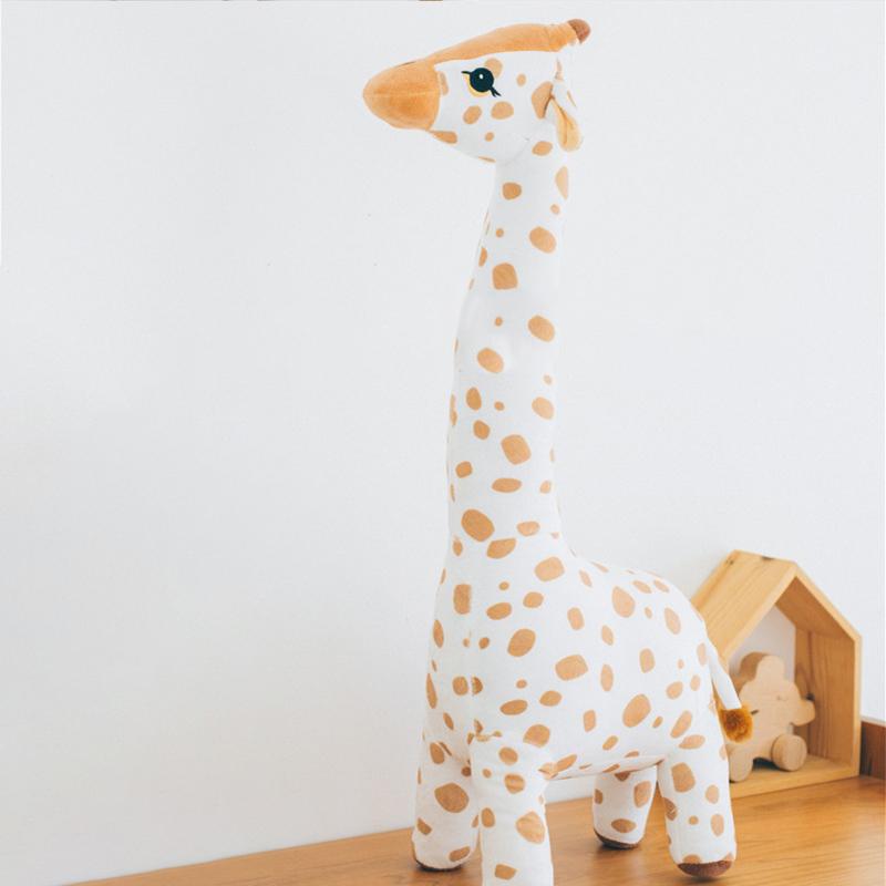 

40\60 см имитация жирафа плюшевые игрушки товарищи по играм животные для детей спящие куклы игрушки прекрасный большой размер подарок на день рождения детская игрушка 67cm