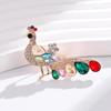 Creative Luxurious Rhinestone Crystal Peacock Brooches For Women Clothing Coat Jewelry Accessries Gifts
