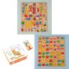 Wooden Dominoes Puzzle Set For Kids With Educational Cognition Game For Preschoolers