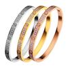 Ins Wind Gypsy Star Bracelet Two Rows of Diamonds Slightly Inlaid with Diamonds Stainless Steel Bracelet Titanium Steel Jewelry Bracelet Women
