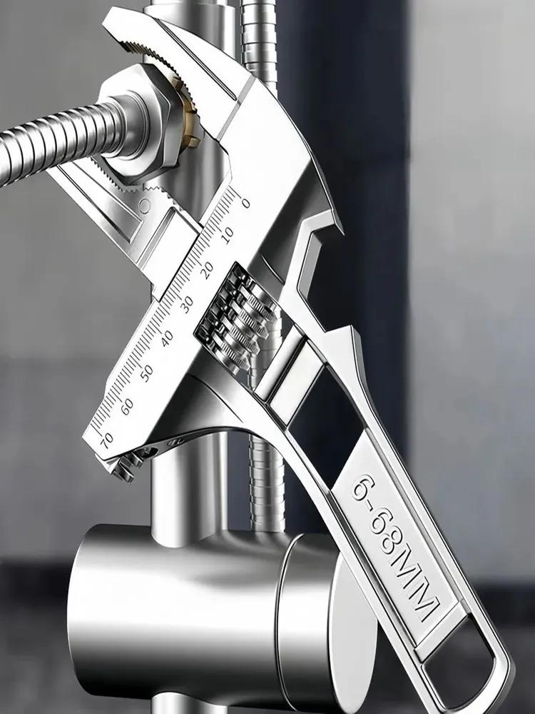 Multifunctional bathroom plumbing installation repair wrench 6-68mm