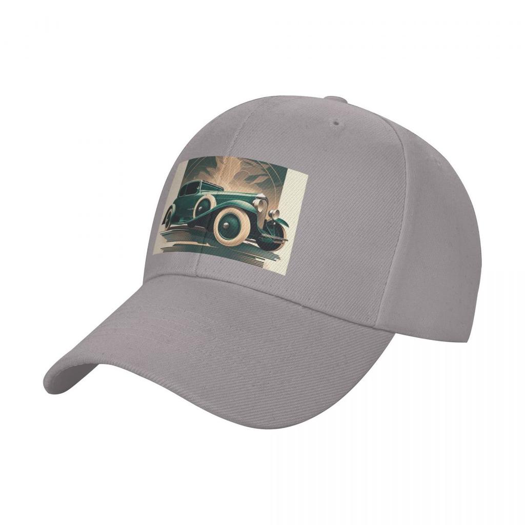 Art Deco Style Cars Baseball Cap Beach Fashion  Hat Men Women Hats Mens