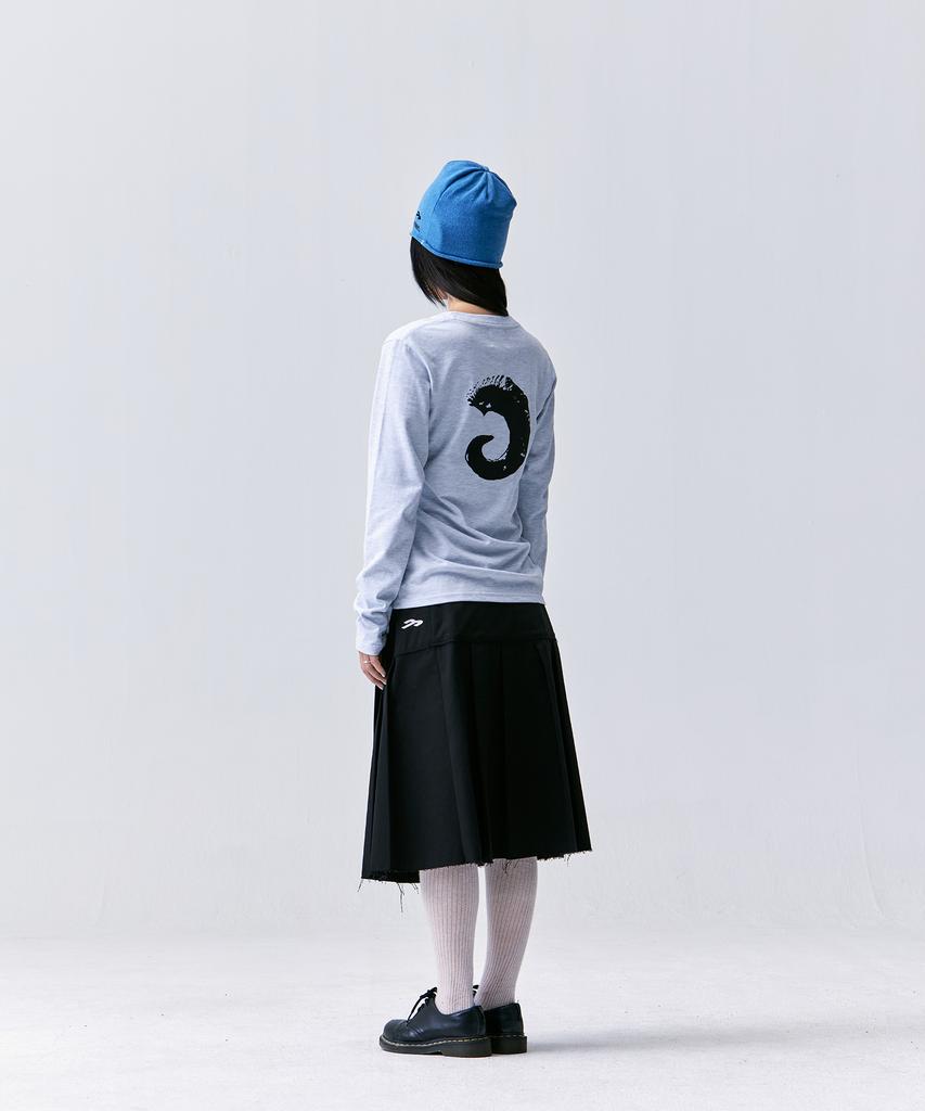 TANSANMAGNESIUM Horn Long Sleeve (Sky Blue/Black)