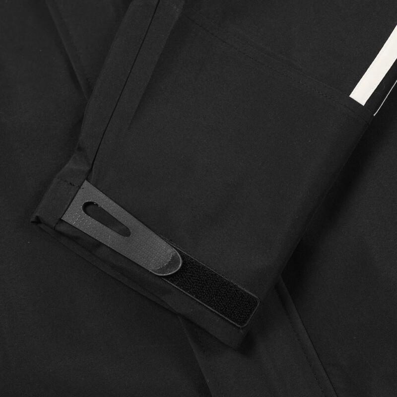 Men's Retro Striped Stand-Up Collar Jacket