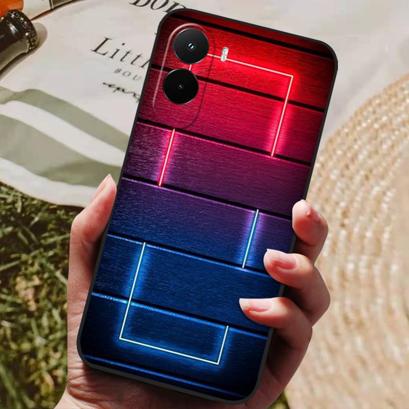 For Xiaomi Poco M7 4G Case Silicon Back Cover Phone Case for Poco M7 Plus Cases Soft bumper coque M 7 Plus PocoM7 4G Shockproof