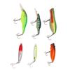 Plastic Fishing Lures Baits Kit Set Portable Fishing Tackle Set with Storage Bag for Freshwater Saltwater