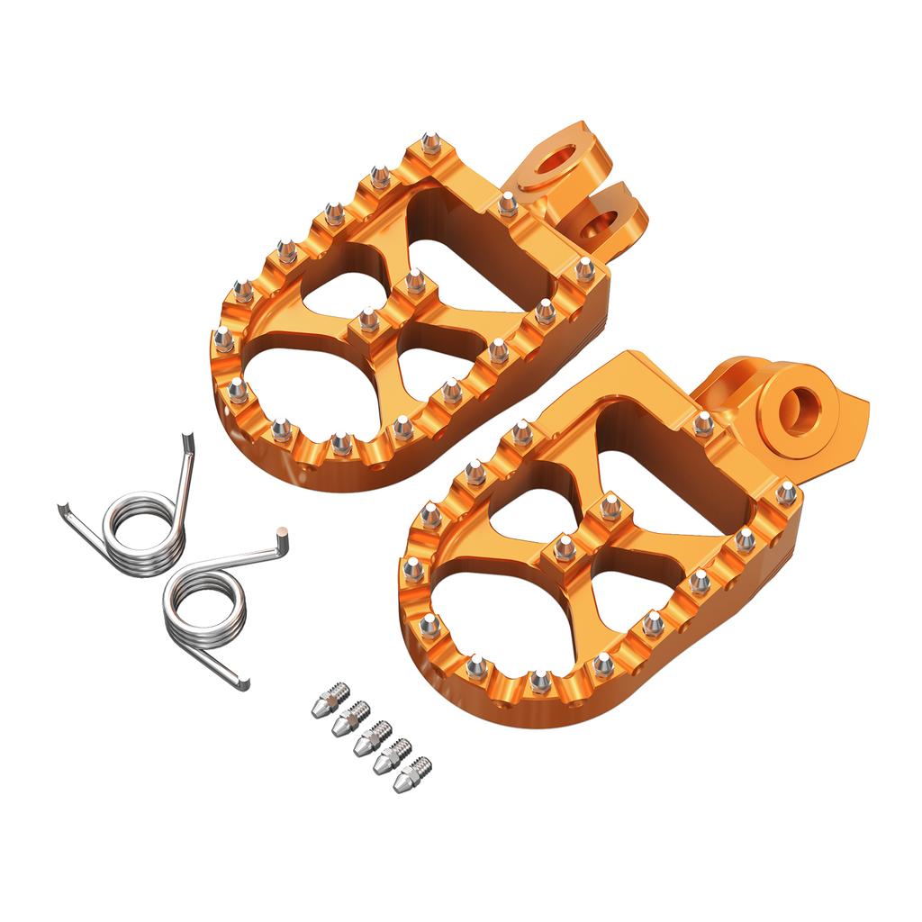 NICECNC Für Suzuki RMZ 450 2018-2024 RMZ 250 2010-2024 RMX 450Z 2010-2019 57mm Fußrasten Fußrastenpedale RM-Z 250 RM-Z 450