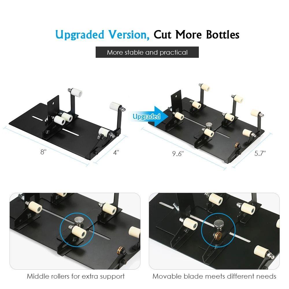 Cutting Glass Bottle Cutter Wine Beer Glass Sculptures Cutter Machine  Home Accessories