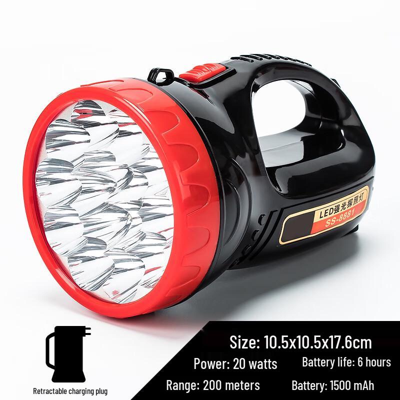 Lurong High-Power Rechargeable LED Outdoor Lighting