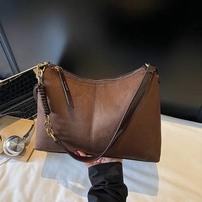 Bag Women's Retro Matte Tote Bag 2025 Autumn and Winter New Large-capacity Shoulder Bag Fashion Messenger Bag