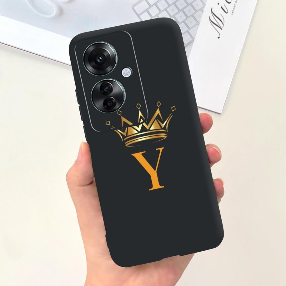 For OPPO Reno11F 5G Case CPH2603 Fashion Letters Phone Cases For OPPO Reno11 F Cover Reno 11F 11 F 5G Bumper F25 Pro Soft Fundas