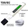 Multi-Function Tds Meter Portable Digital Water Purity Tester Water Tester  for Drinking 0-9999 ppm