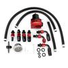 Universal Adjustable Fuel Pressure Regulator Fuel Pressure Regulator Adjustable Car Fuel Pressure Regulator Kit W/Gauge 100PSI