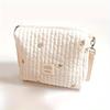 1pc Embroidered Diaper Bag For, Reusable Stroller Organizer with Wet/Dry Compartment, Portable Zipper Pouch for Moms