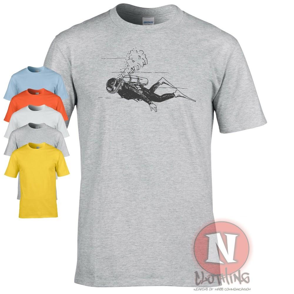 Scuba Diver T-Shirt Toll Deep Sea Tauchen Aqualung Tolles Geschenk T-Shirt