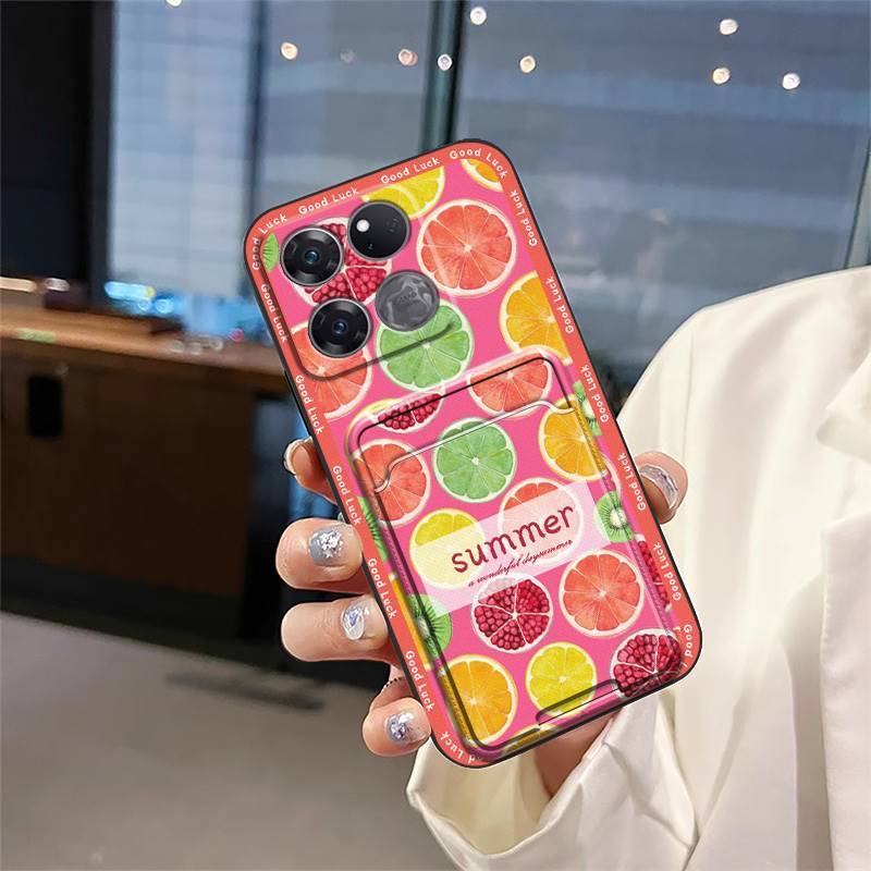 Full Wrap Durable Phone Case For OnePlus/1+Ace 5G Racing Edition Fashion Design Dirt-resistant Shockproof Card Slot Cute