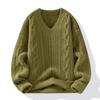 Winter Women's Fashionable Trend Twisted-knitted Thick Warm and Comfortable Sweater