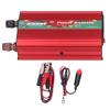 Power Inverter Aluminum Alloy DC12V To AC Power Low Noise Sine Wave Inverter for Multipurpose Charging 3000W Red 110V