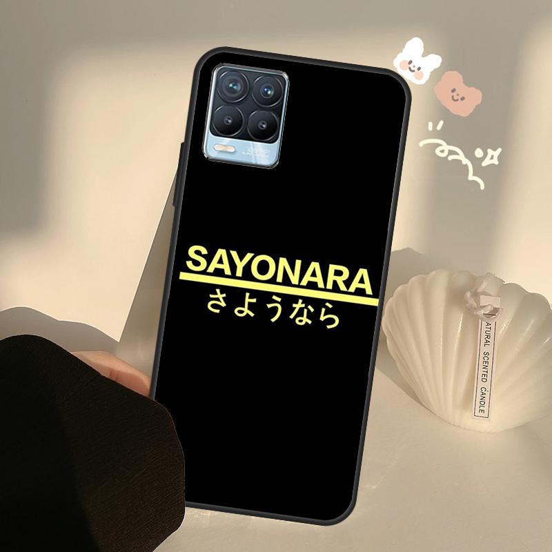 Banana Fish Sayonara Case For Realme C63 C61 C55 C51 C53 C25 C65 C67 C71 C75 11 12 13 14 15 Pro Plus GT6 GT7 Pro