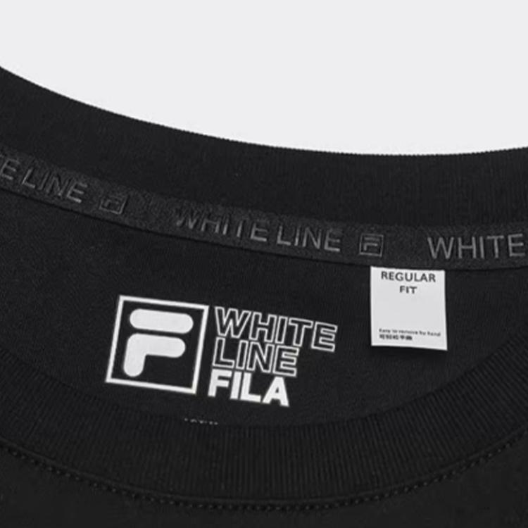 New FILA x Tim Lahan Regular T Shirt Women's Jet Black F51W529111F-BK
