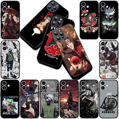 Kakashi Uchiha Itachi Narutos Silicone Phone Cover for Apple iPhone 17 Air 12 13 Pro Max Mini ProMax 7 + 8 Plus Soft Case