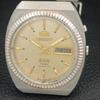AUTOMATIC VINTAGE ORIENT CRYSTAL 46941 JAPAN MENS ORIGINAL DIAL WATCH a703462-1