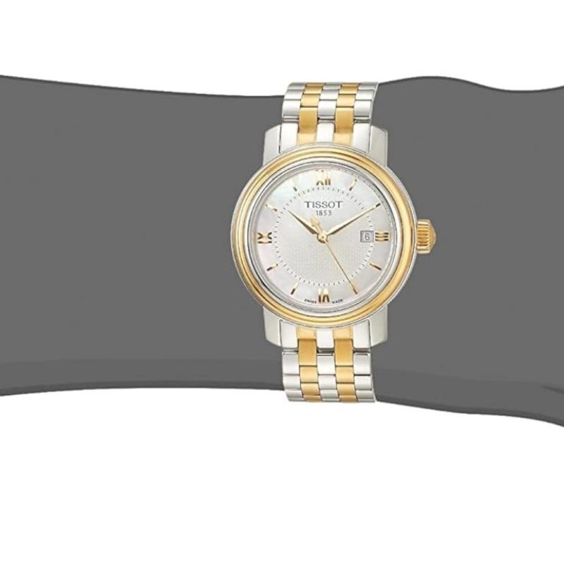 Tissot Harbour Series Quartz Movement, 50m Water-Resistant Women's Watch, Swiss, 29mm White Dial, Stainless Steel Case & T097.010.22.118.00