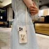 Portemonnaie Hülle für iPhone 16 15 Pro Max 14 Plus 13 12 Mini 11 Pro X XS Max XR 7 8 Crossbody-Gurt Lanyard Ledertasche Kartenabdeckung