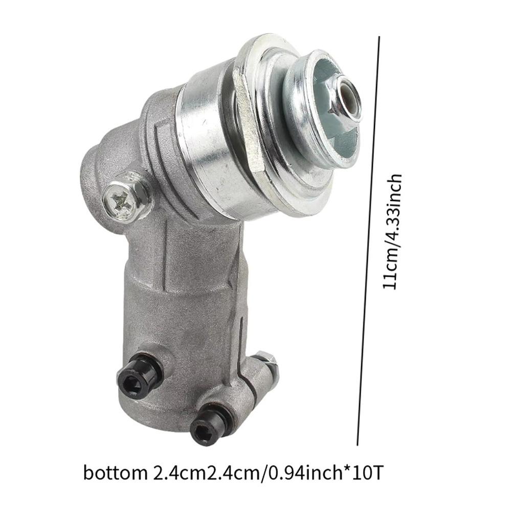 As Shown Trimmer Gearbox Replacement Gearbox For Trimmer Power Tool Part Replacement Part Smooth Operation Heavy-duty Usage