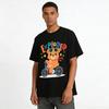 Kids Explorer Bear Cycling Print T-shirt Boys Girls Casual Breathable Crew Neck Short Sleeve Top Pure cotton T-shirt