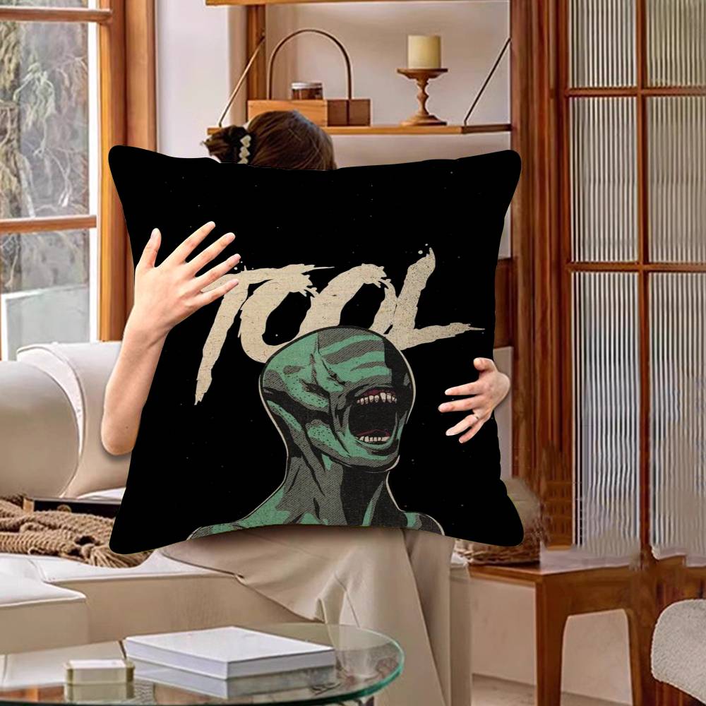 Tool Band Lollapalooza in Texas Pillow Gift Home Office Decoration Bedroom Sofa Car Cushion Cover case x