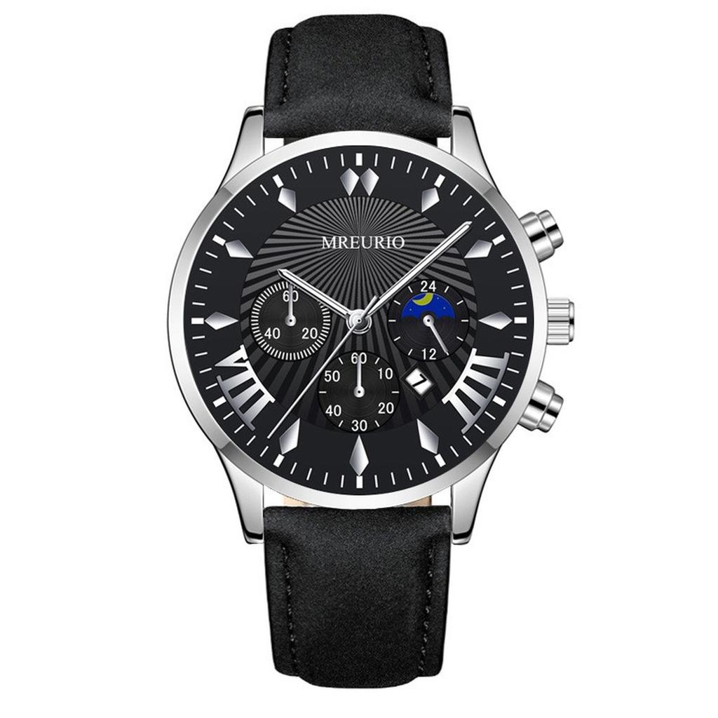 Men's Waterproof Luminous Running Alarm Clock Watch