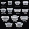 Disposable Clear Rectangular Plastic Food Containers with Lids