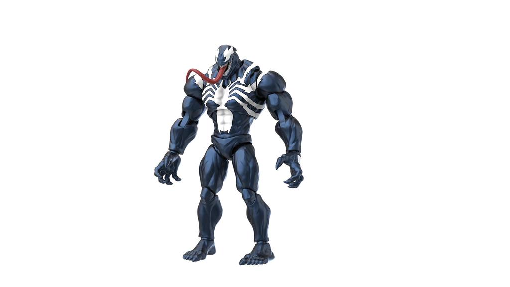 Blokees Marvel CC07 Venom ABS PVC Plastic Model Kit & (Assembly Required)