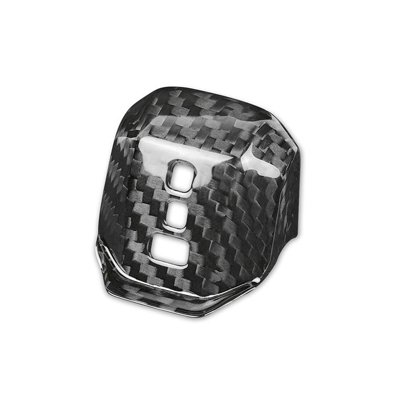 NUOVO-Adesivo in Vera Fibra di Carbonio Copertura Pomello Cambio Auto Accessori Per VW Golf 8 MK8 2021-2023