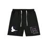 New Men's Fashion Personalized Printed Shorts Sweatpants Casual Loose Sweatpants