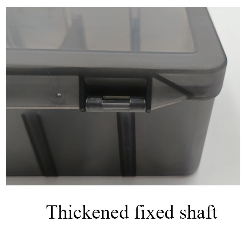 Double Layer Lure Tackle Box Removable Plastic Fishing Tackle Box Fake Bait Hook Fishings Gear Tool Multifunctional Storage Box