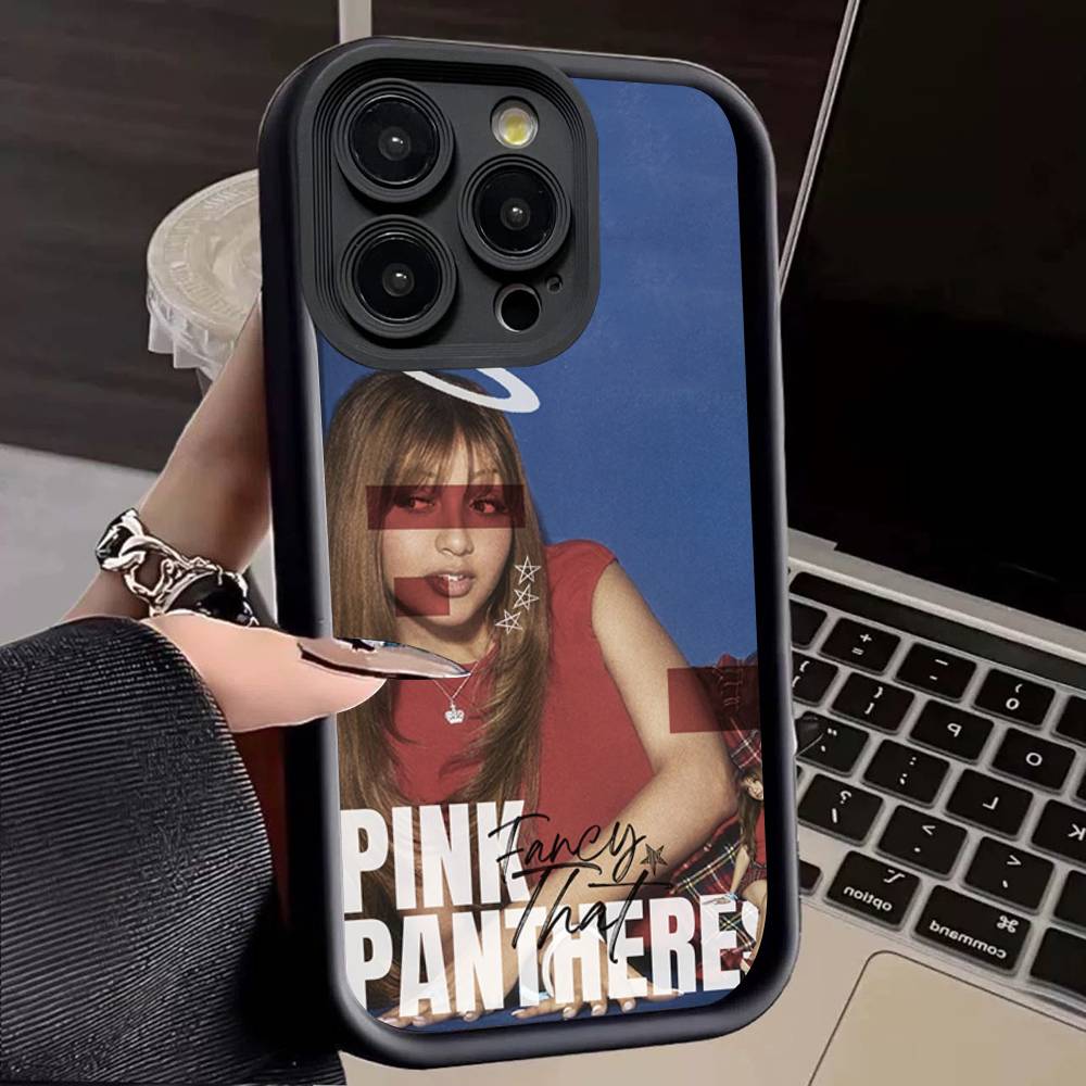 Singer Pinkpantheress Phone Case For IPhone 17 16 15 13 11 12 14 Pro Max Plus Silicone Cover Shell