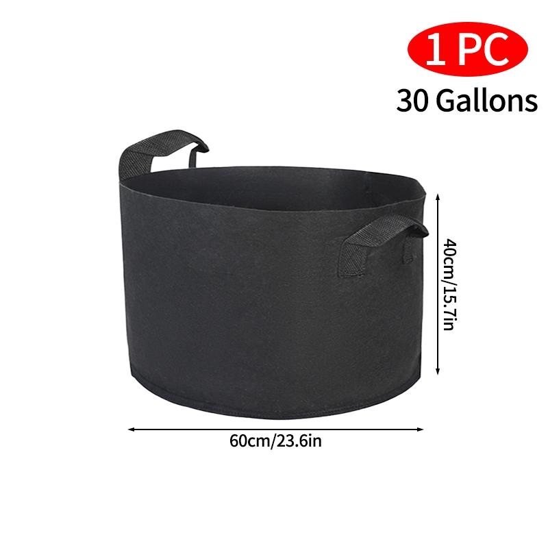 Plant Seedling Bags Non-Woven Fabric Growth Bags Durable Grow Bag Gardening Supplies Vegetable Garden Accessories