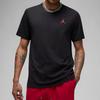 Jordan T Shirts Men's Black Crew Neck Moderate FB7469-010