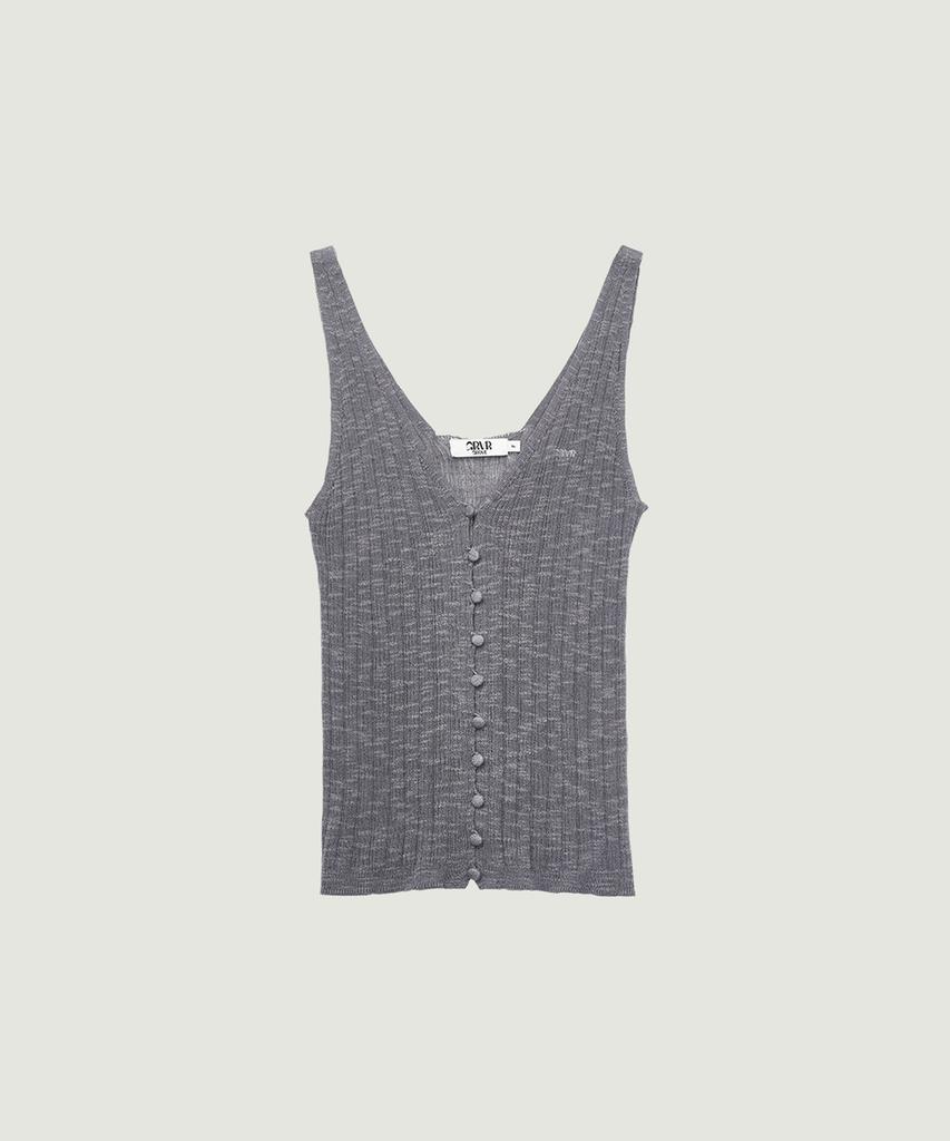 GROVE Gaby Knit Sleeveless (Gray)
